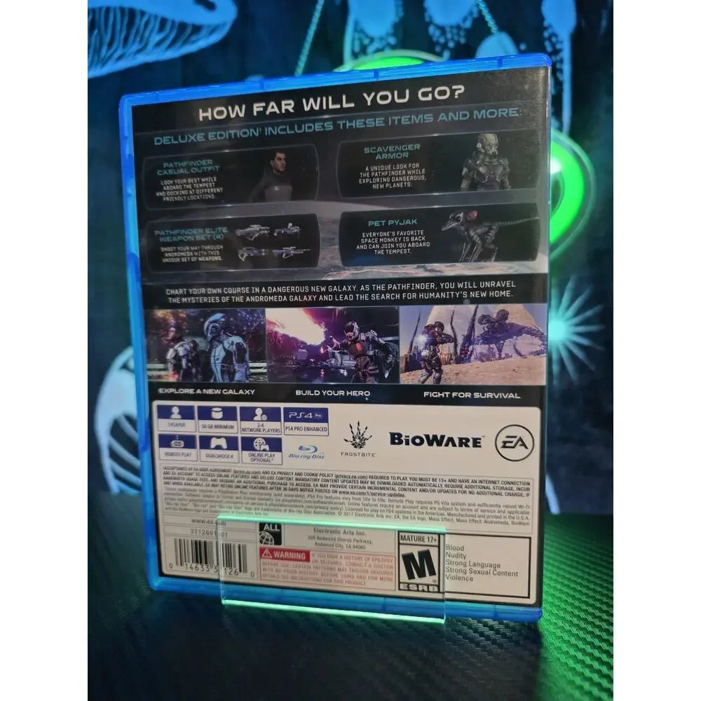 Sony PlayStation 4 Bioware Mass Effect Andromeda Deluxe Edition 2017